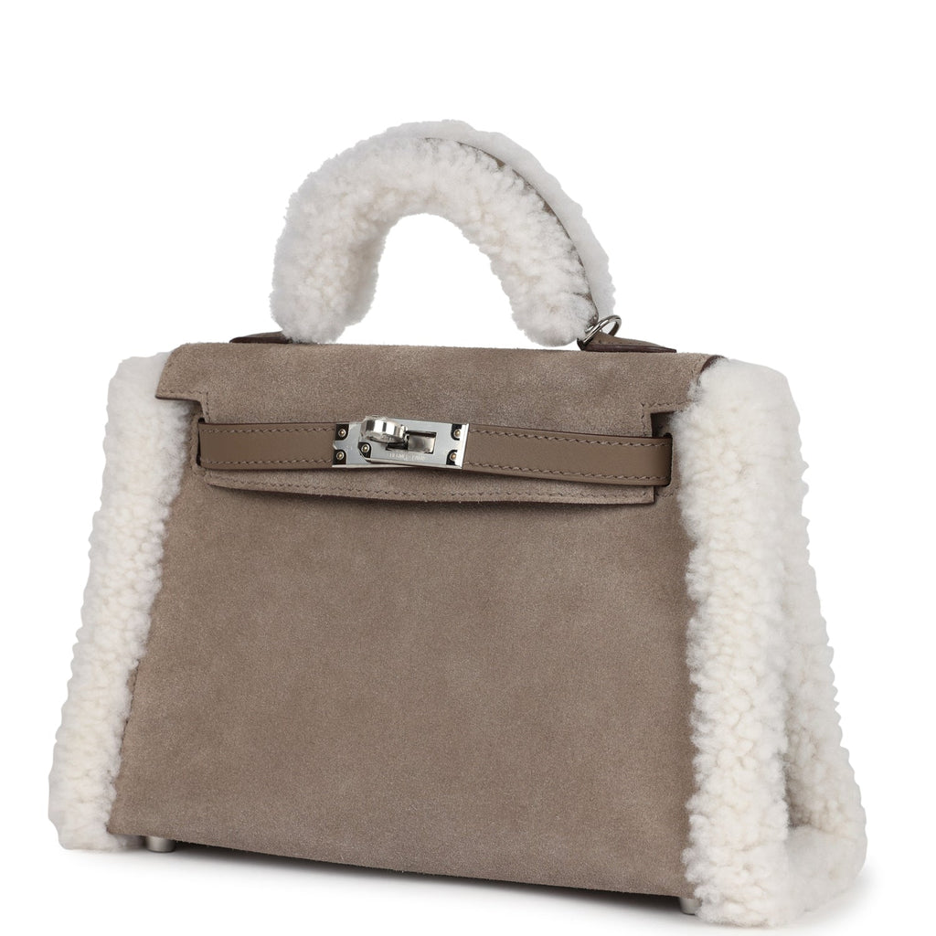 Teddy Kelly 20 Gris Caillou and Etoupe Swift Palladium Hardware