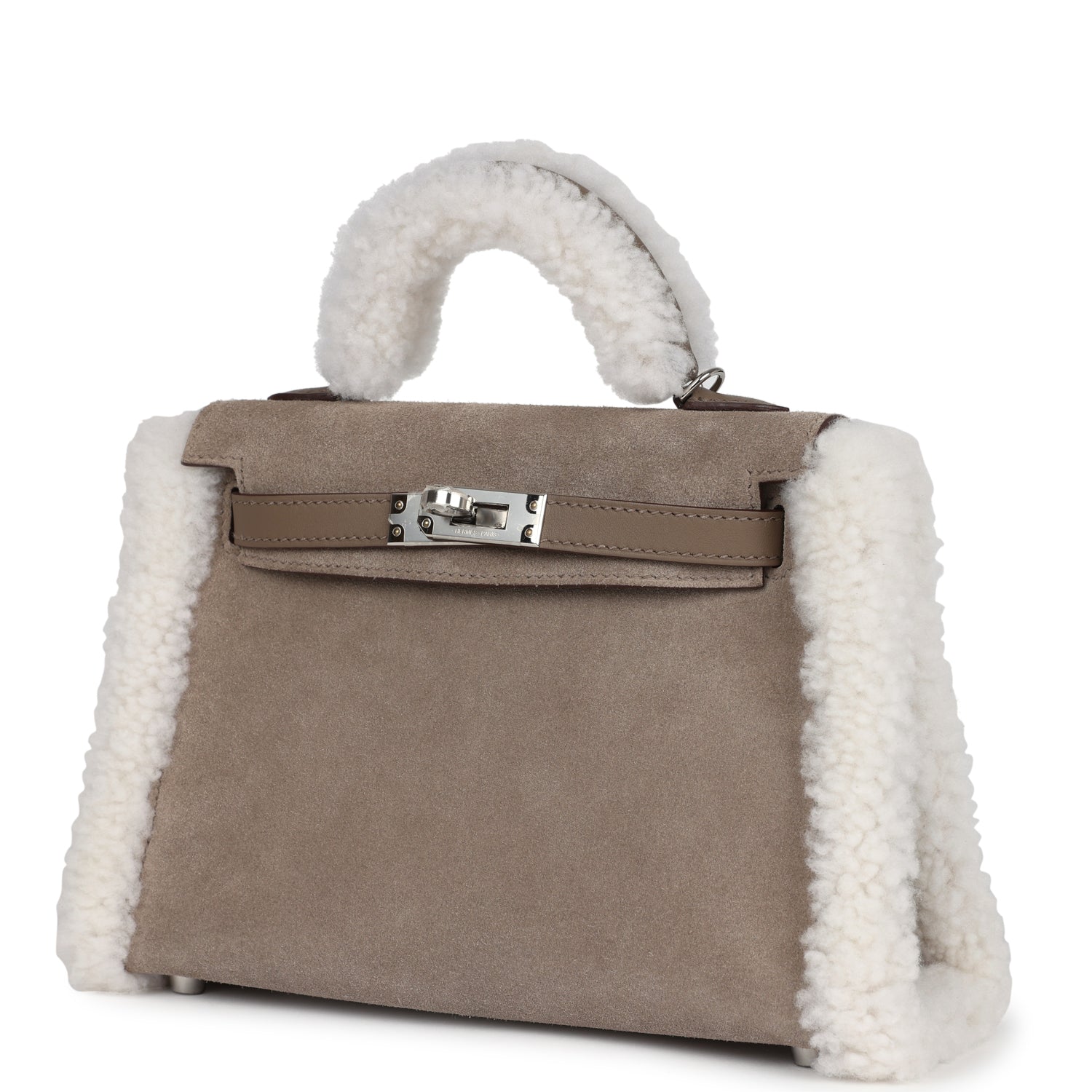 Teddy Kelly 20 Gris Caillou and Etoupe Swift Palladium Hardware