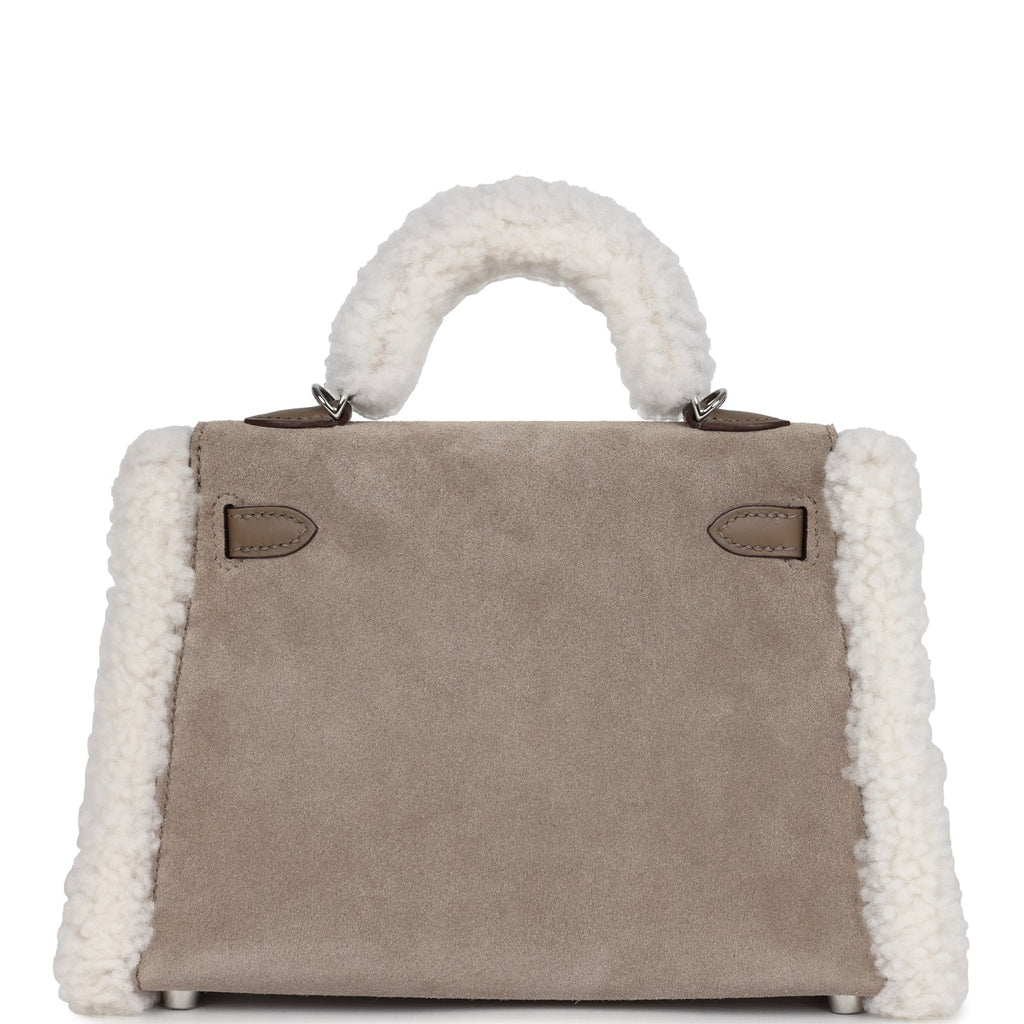 Teddy Kelly 20 Gris Caillou and Etoupe Swift Palladium Hardware