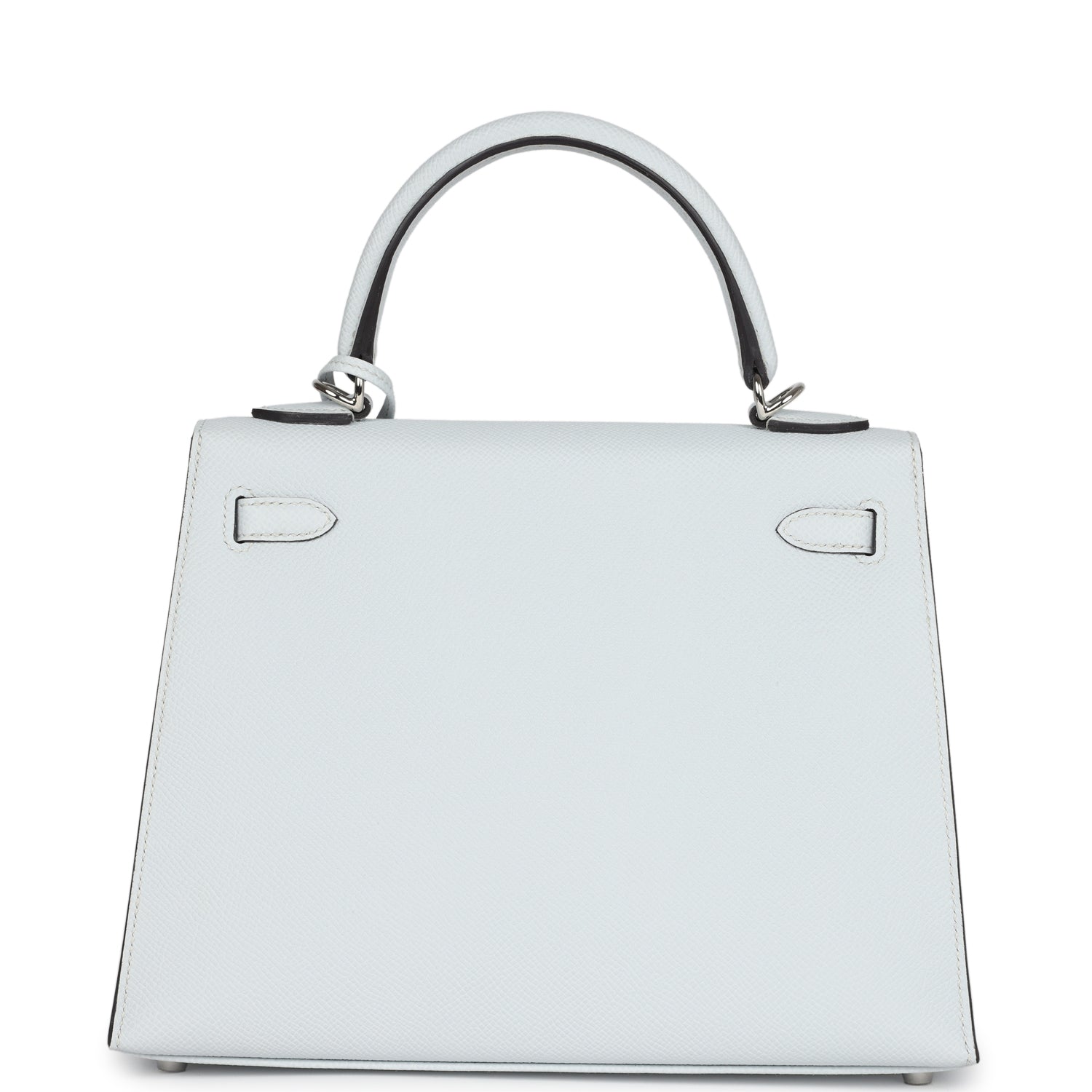 Kelly Sellier 25 Gris Platine Epsom Electrum Hardware