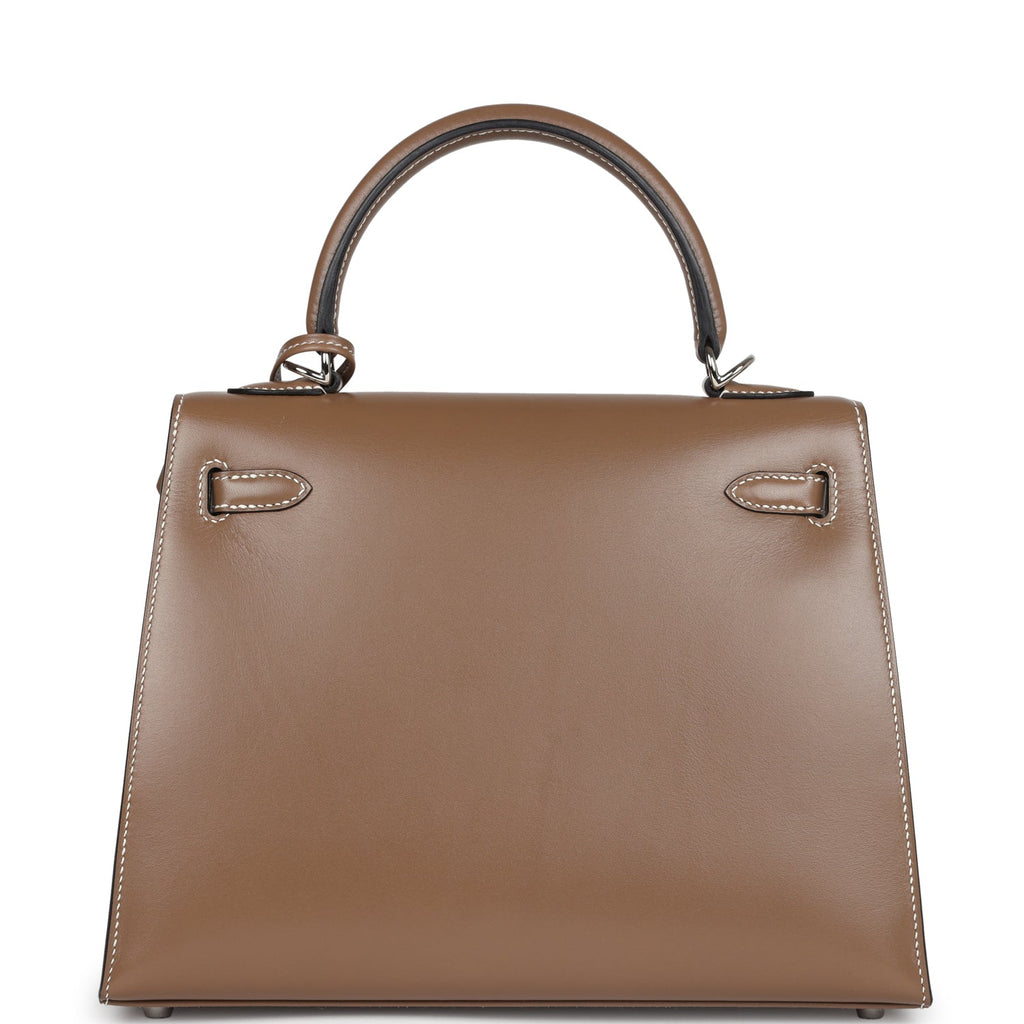 Kelly Sellier 25 Etoupe Tadelakt Palladium Hardware