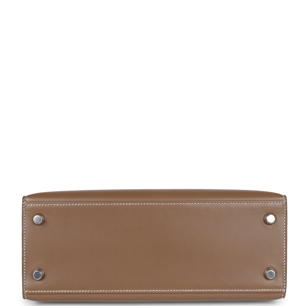 Kelly Sellier 25 Etoupe Tadelakt Palladium Hardware