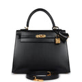 Kelly Sellier 25 Black Box Gold Hardware