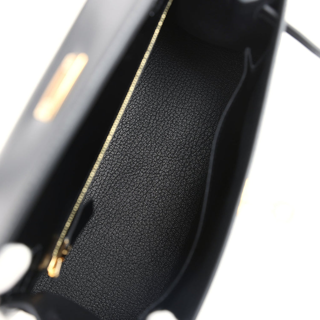 Kelly Sellier 25 Black Box Gold Hardware