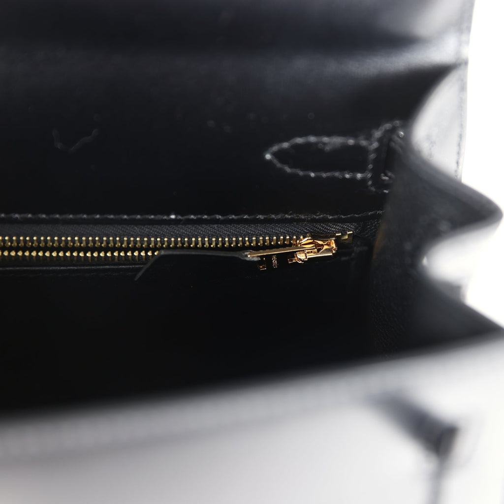 Kelly Sellier 25 Black Box Gold Hardware