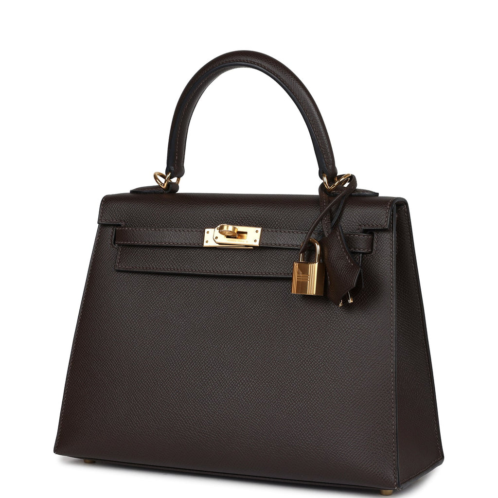 Kelly Sellier 25 Ebene Epsom Gold Hardware