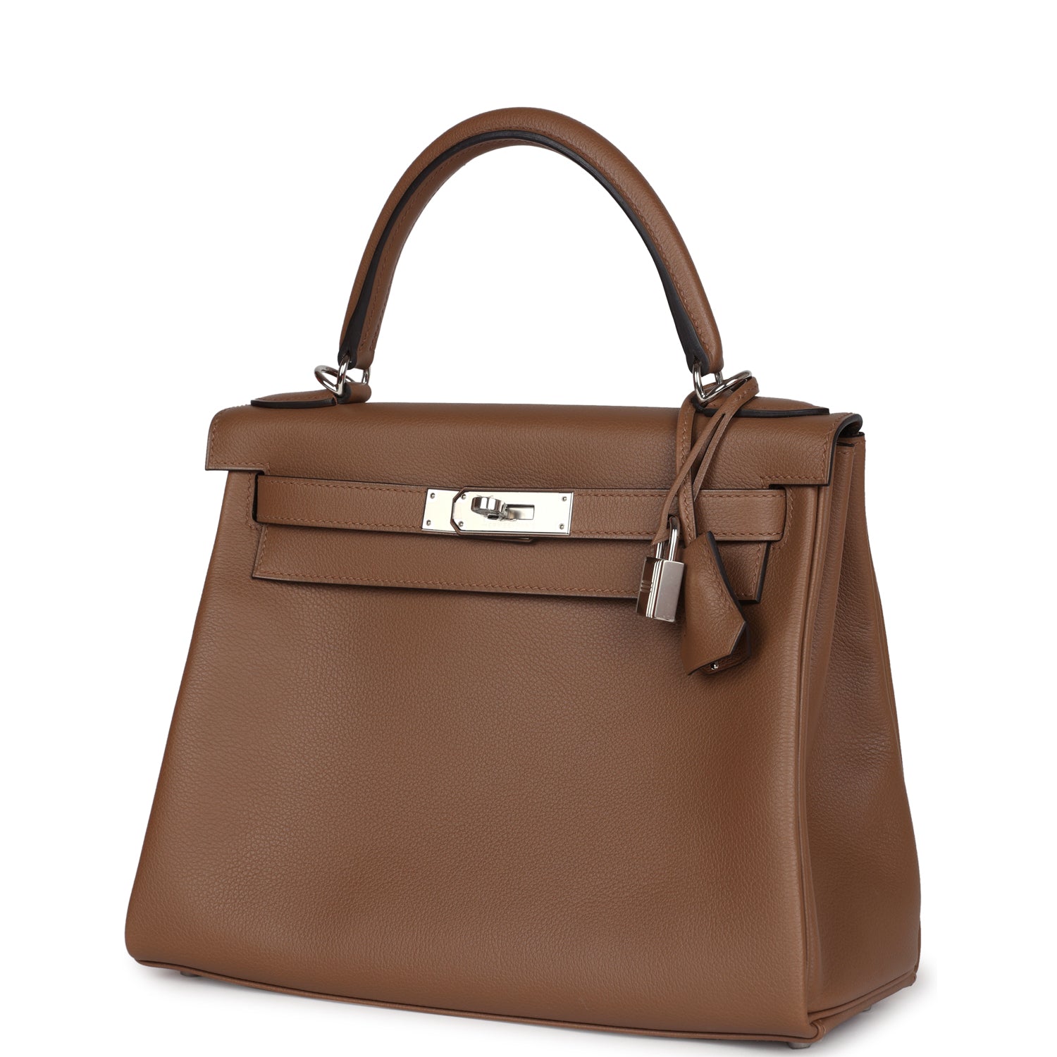 Kelly Retourne 28 Alezan Evercolor Palladium Hardware