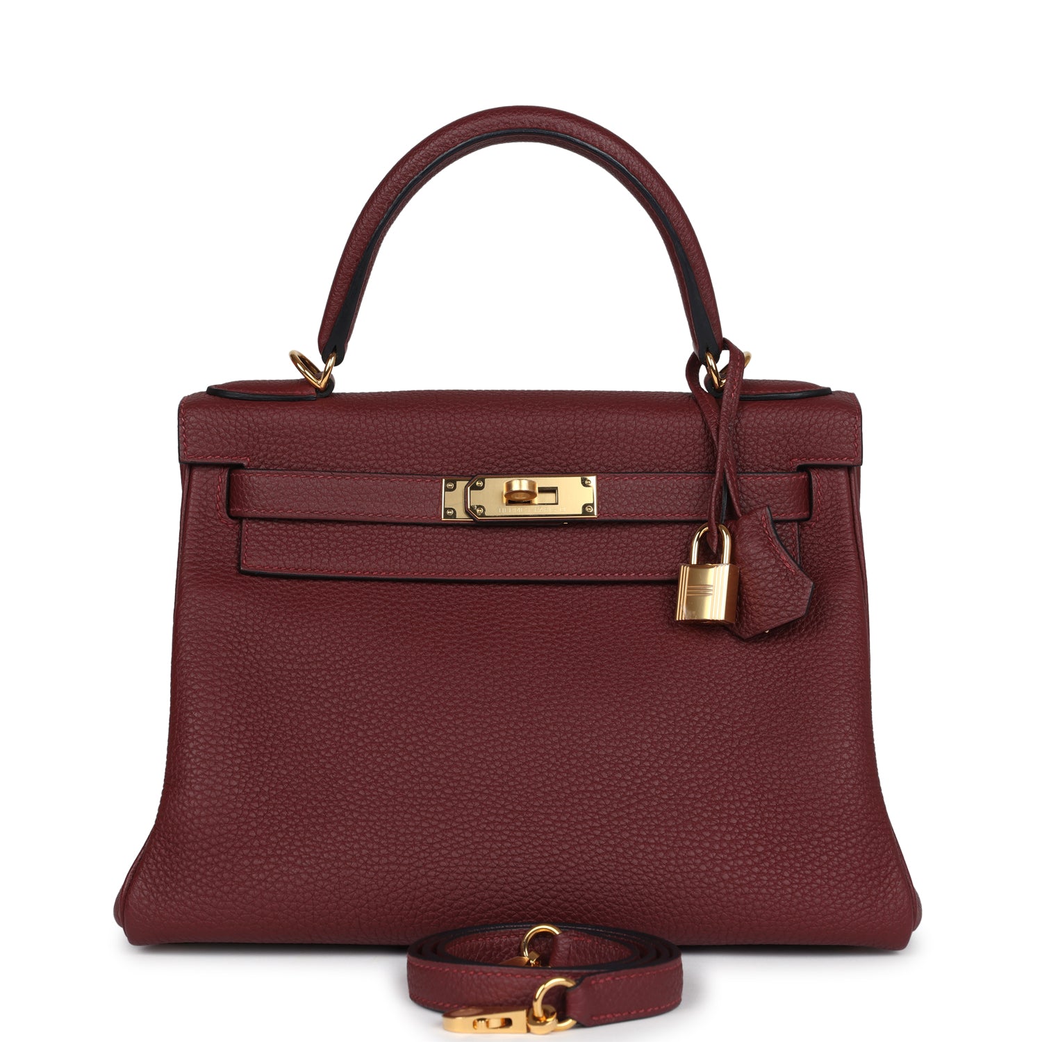 Kelly Retourne 28 Rouge H Togo Gold Hardware