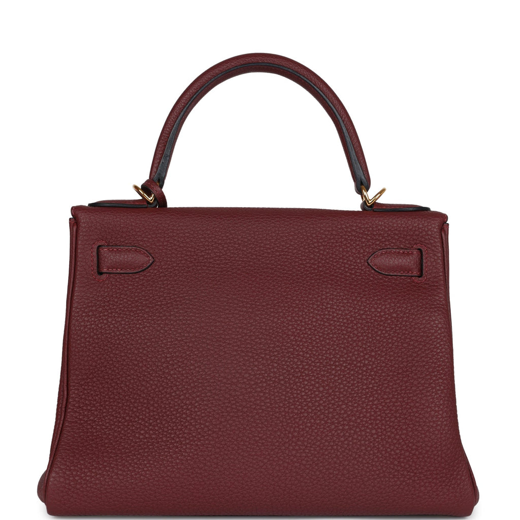 Kelly Retourne 28 Rouge H Togo Gold Hardware