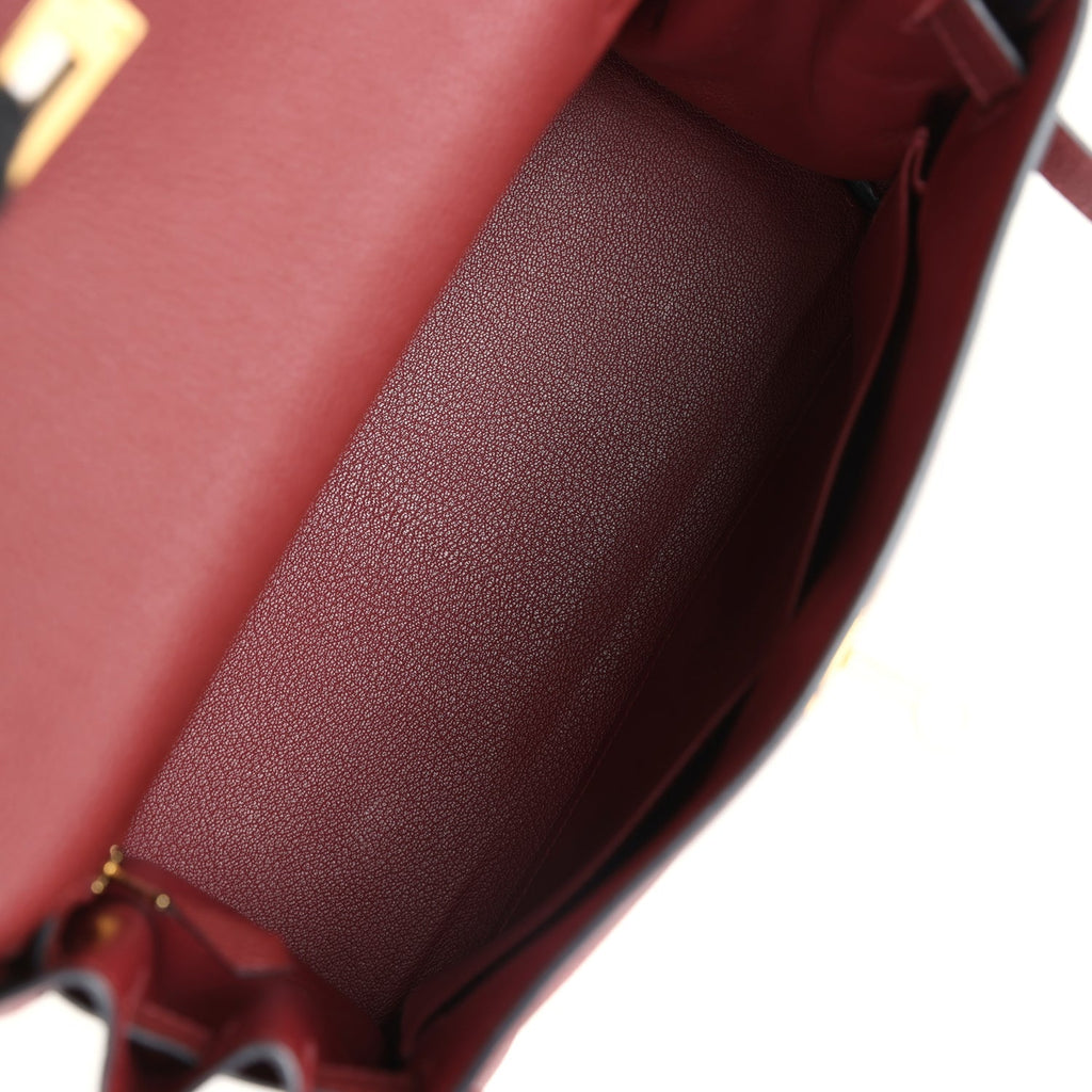 Kelly Retourne 28 Rouge H Togo Gold Hardware