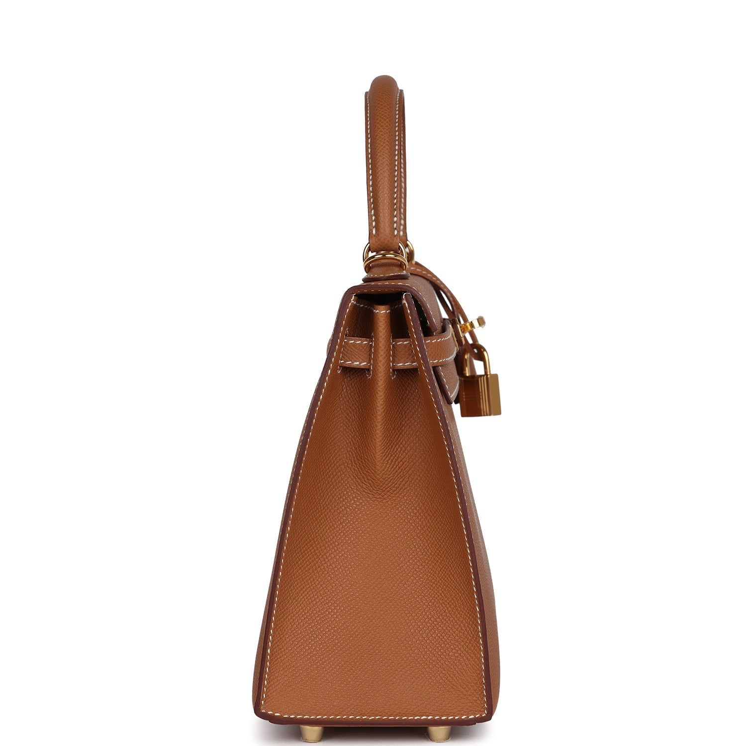 Kelly Sellier 25 Gold Epsom Gold Hardware