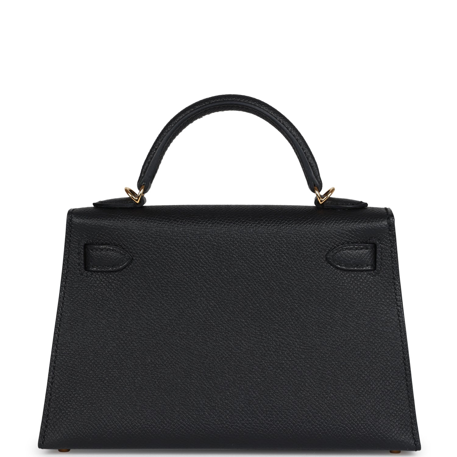 Kelly Sellier 20 Black Epsom Gold Hardware
