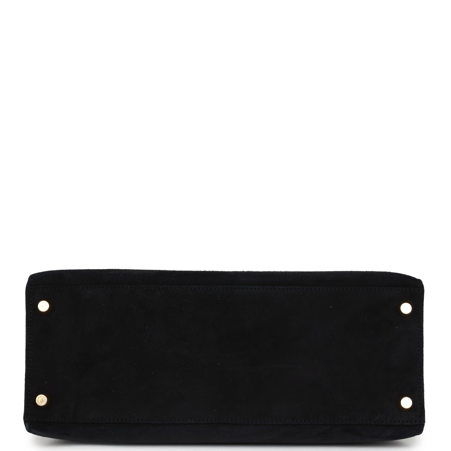 Vintage Kelly Sellier 28 Black Doblis Gold Hardware