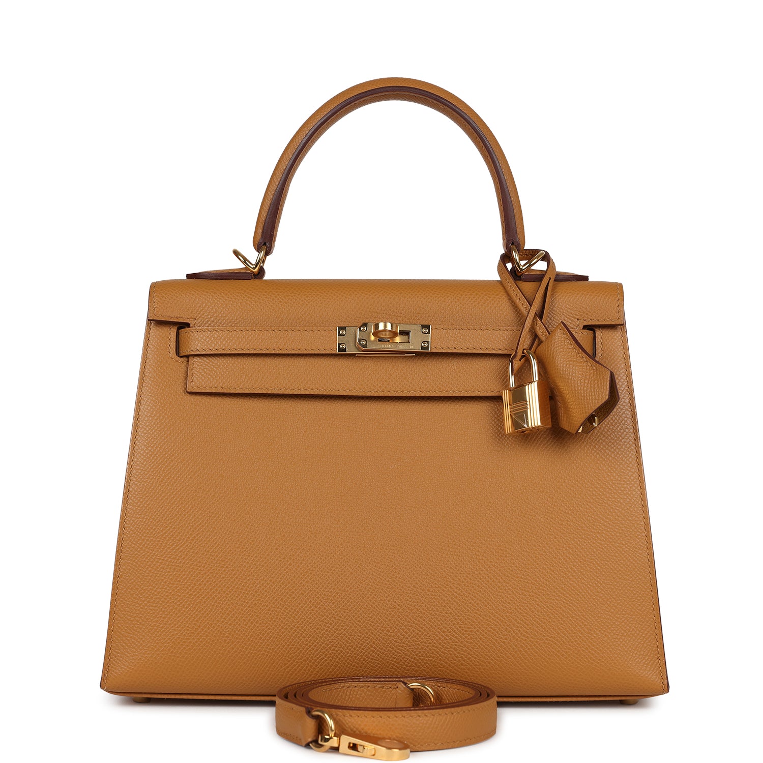 Kelly Sellier 25 Sesame Epsom Gold Hardware