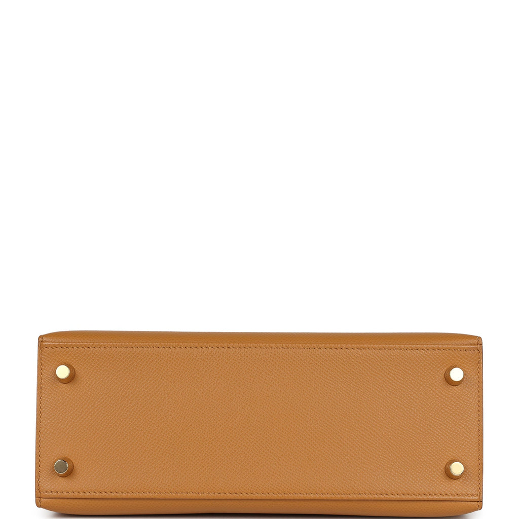 Kelly Sellier 25 Sesame Epsom Gold Hardware
