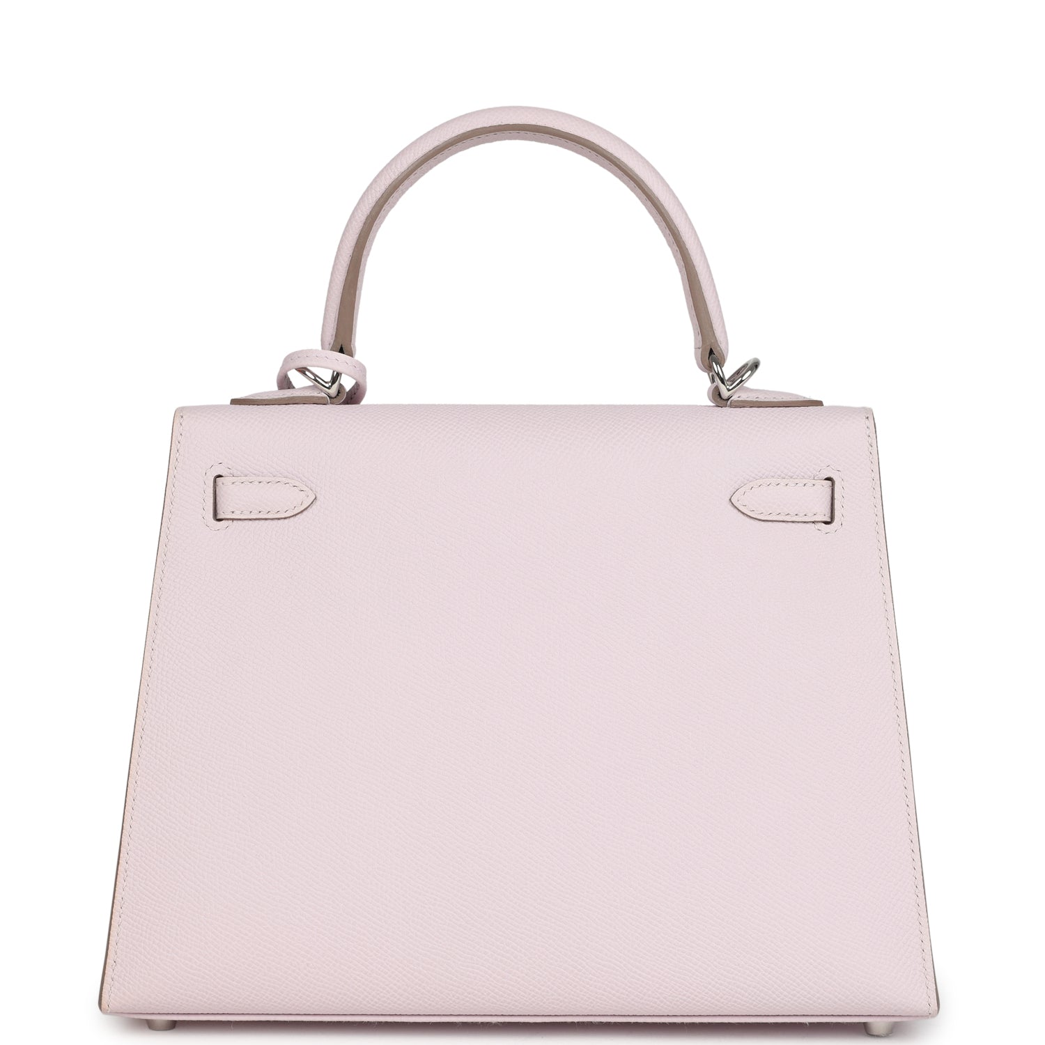 Kelly Sellier 25 Mauve Pale Epsom Palladium Hardware