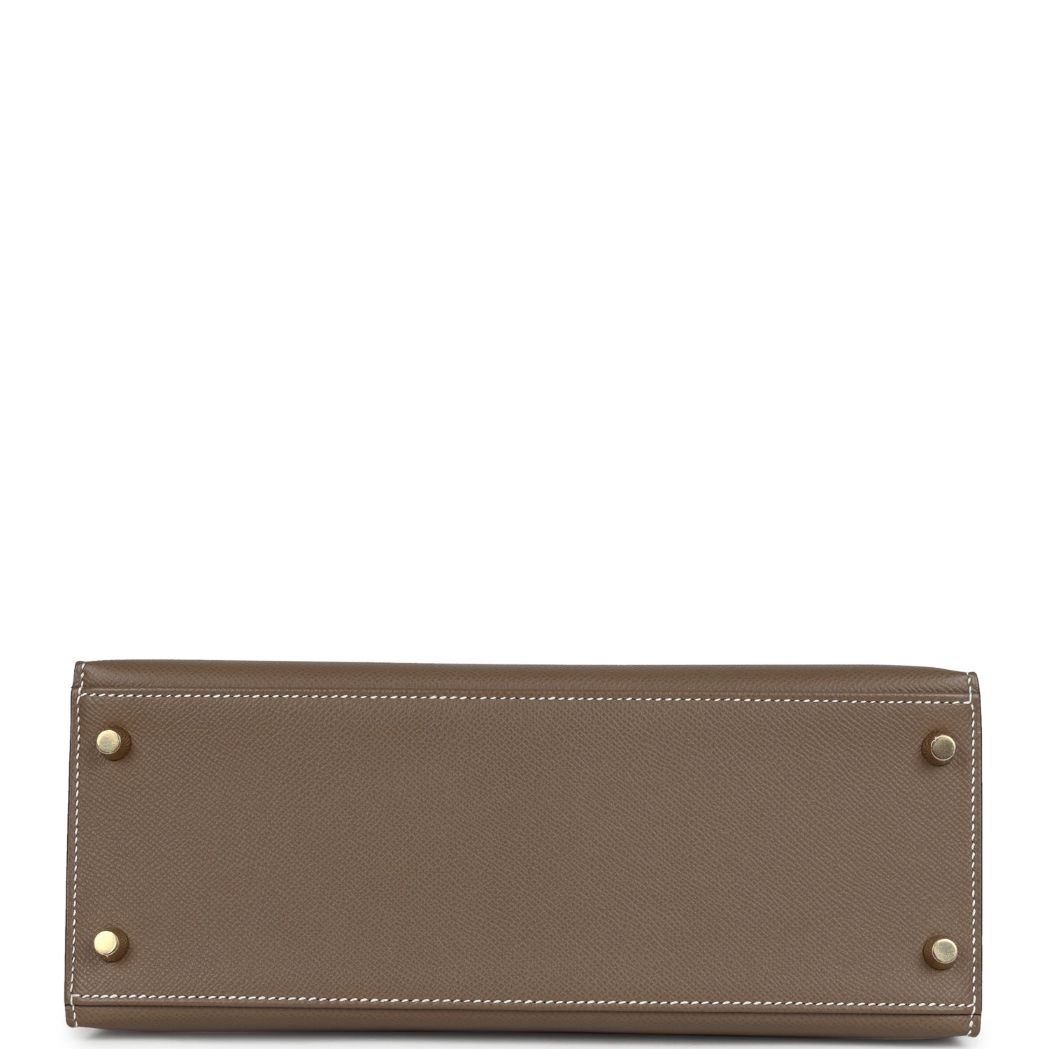 Kelly Sellier 28 Etoupe Epsom Gold Hardware
