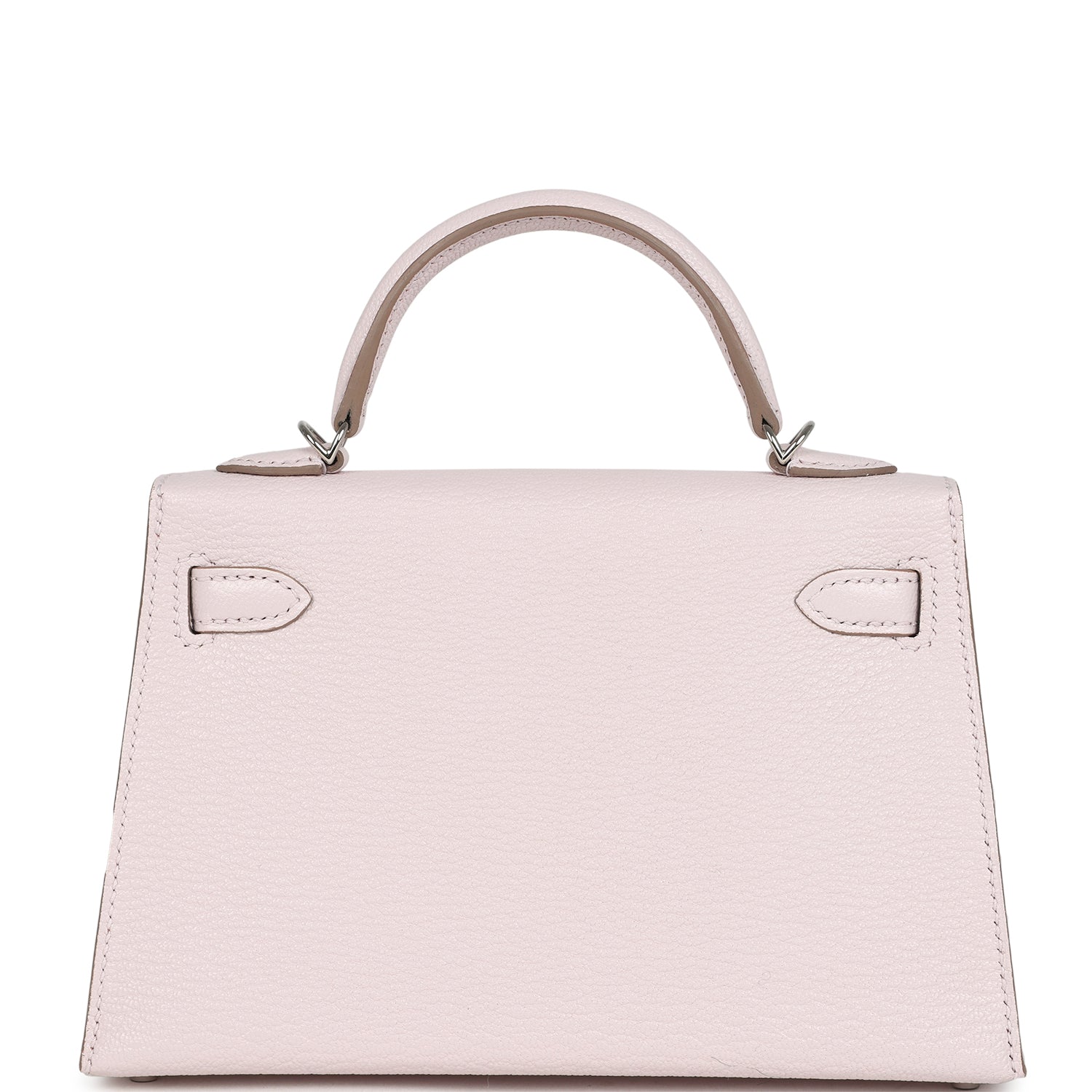 Kelly Sellier 20 Mauve Pale Chevre Palladium Hardware