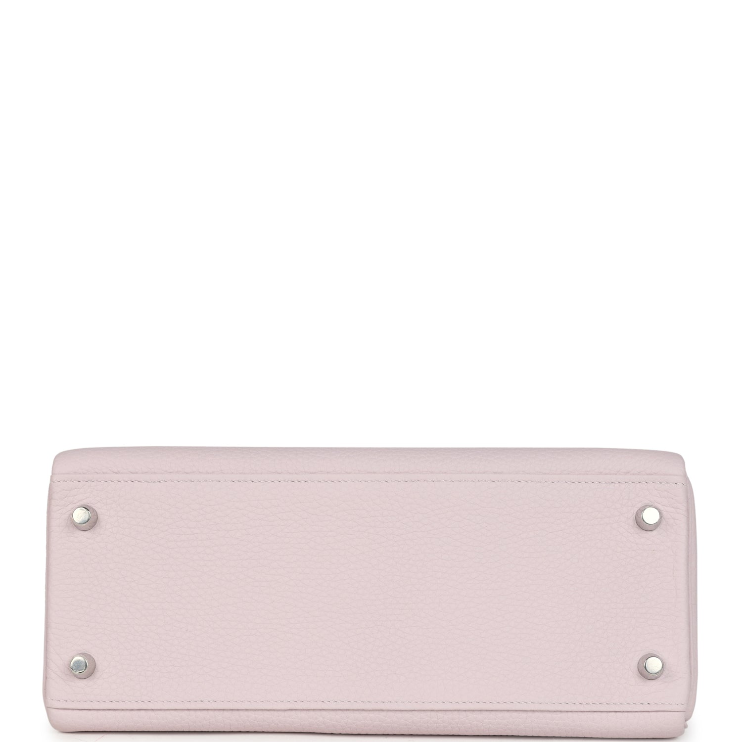 Kelly Retourne 28 Mauve Pale Clemence Palladium Hardware