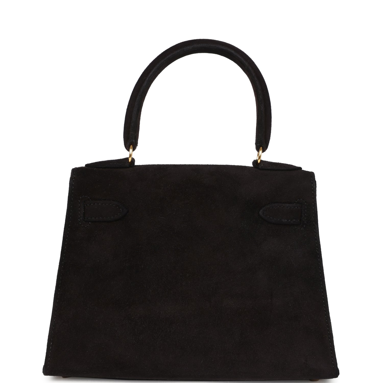 Vintage Kelly Sellier 20 Black Doblis Gold Hardware