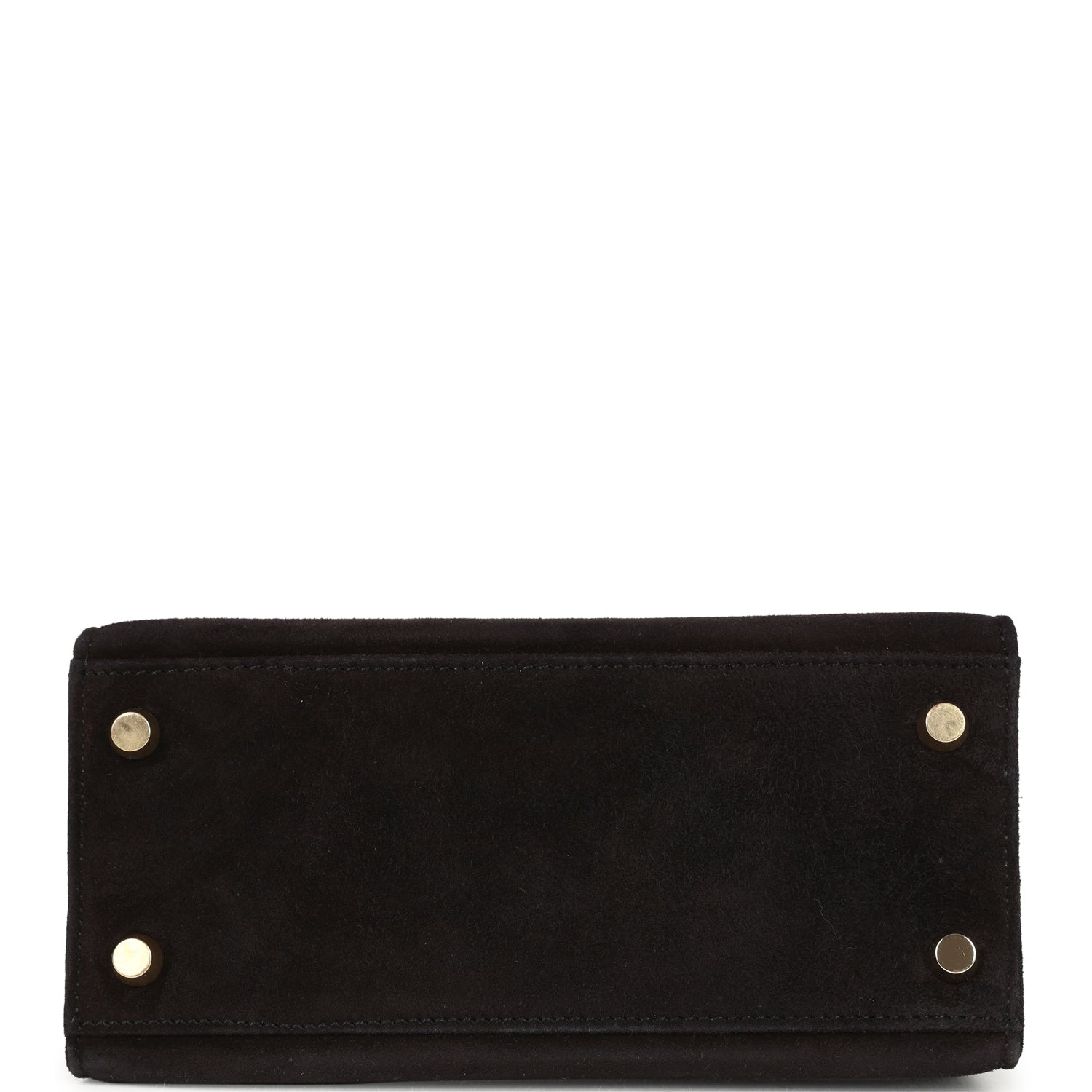 Vintage Kelly Sellier 20 Black Doblis Gold Hardware