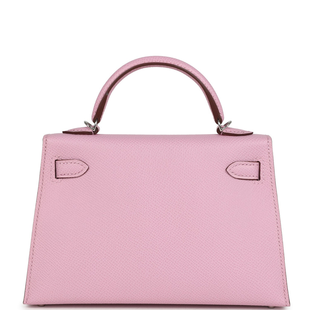 Kelly Sellier 20 Mauve Sylvestre Epsom Palladium Hardware