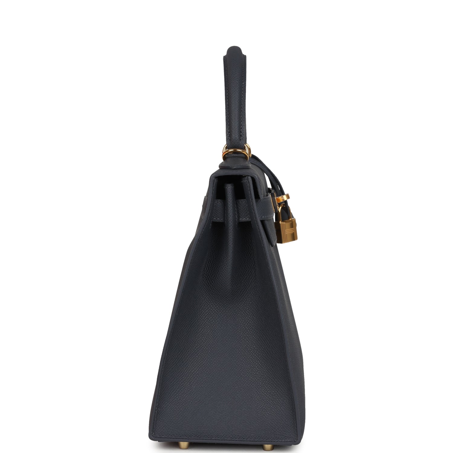 Kelly Sellier 28 Ardoise Epsom Gold Hardware