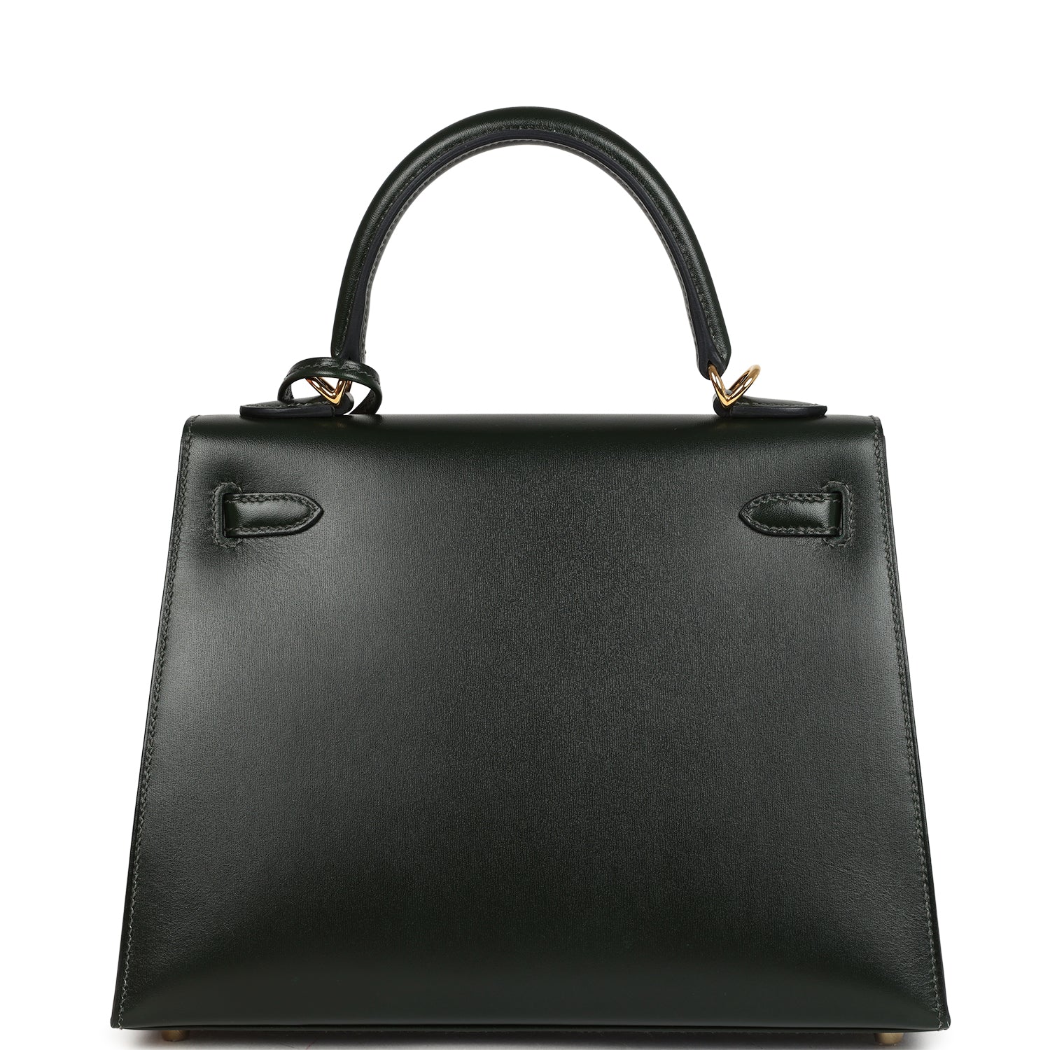 Kelly Sellier 25 Vert Fonce Box Gold Hardware