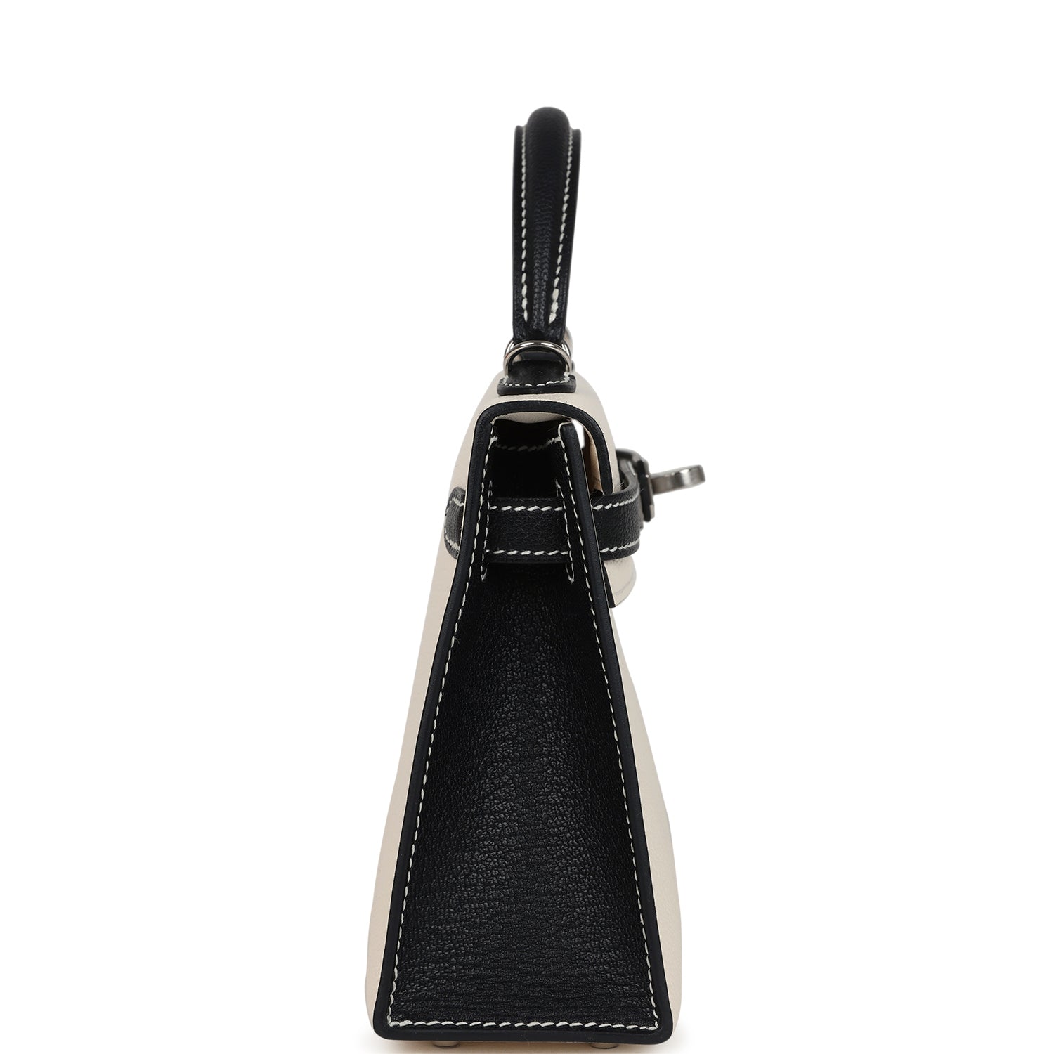 Special Order (HSS) Kelly Sellier 20 Nata and Black Chevre Mysore Palladium Hardware