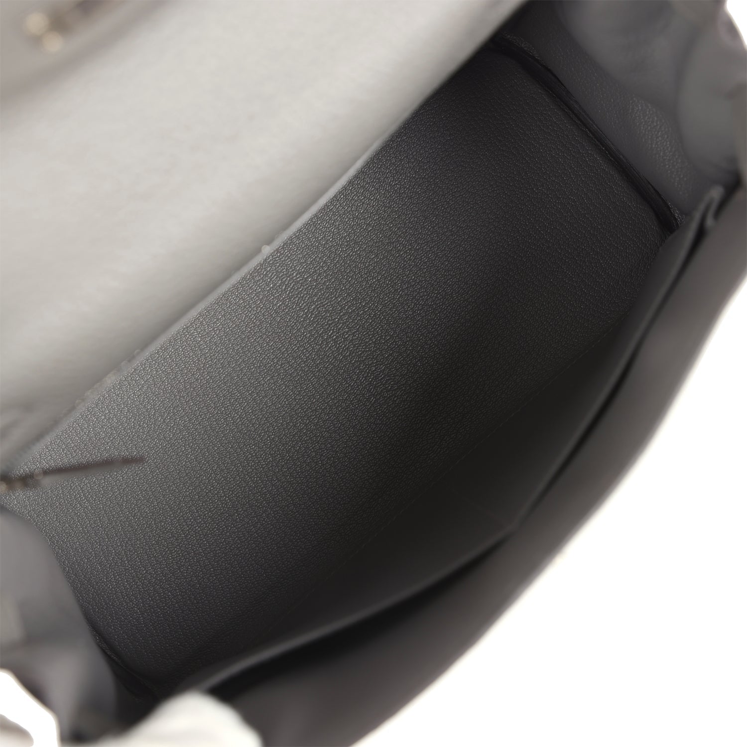 Kelly Retourne 28 Gris Meyer Clemence Palladium Hardware