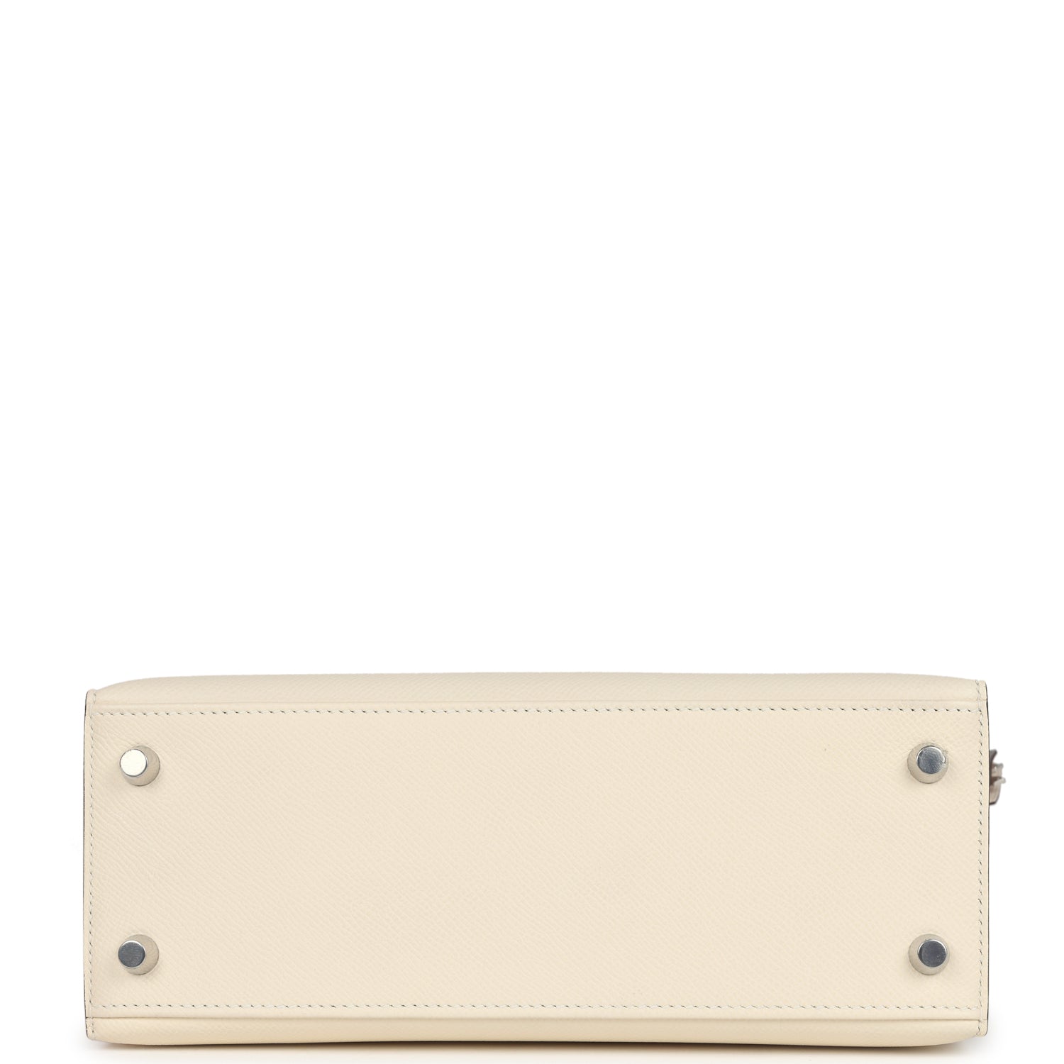 Kelly Sellier 25 Tri-Color Nata, Gris Meyer and Chai Epsom Palladium Hardware