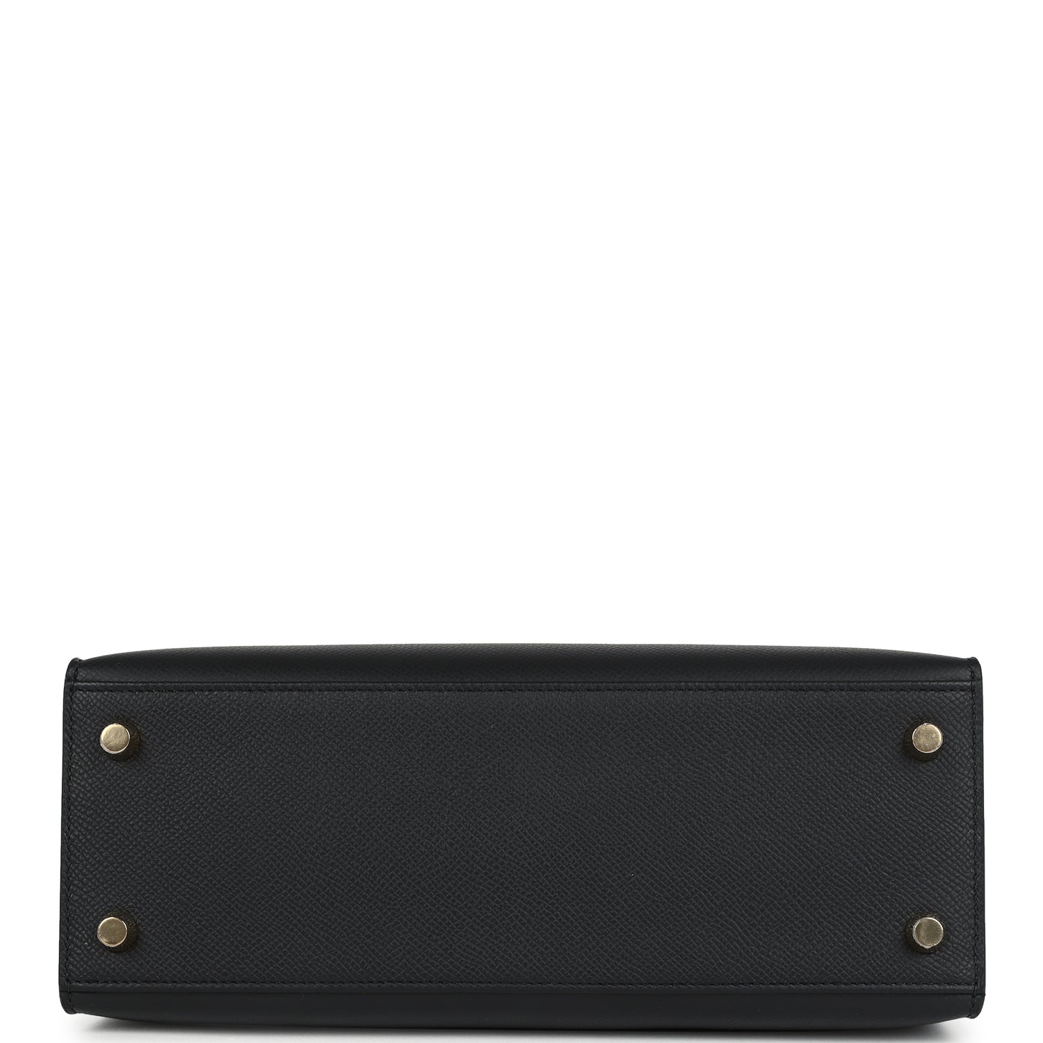 Kelly Sellier 25 Black Epsom Gold Hardware