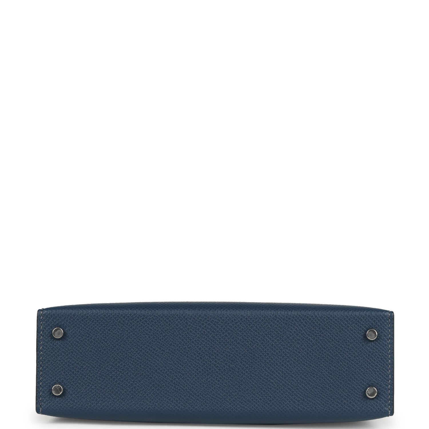 Kelly Sellier 20 Bleu de Prusse Epsom Palladium Hardware