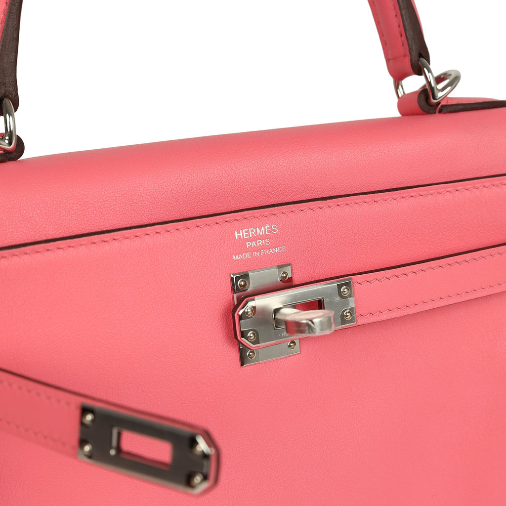 Kelly Retourne 25 Rose Azalee Swift Palladium Hardware