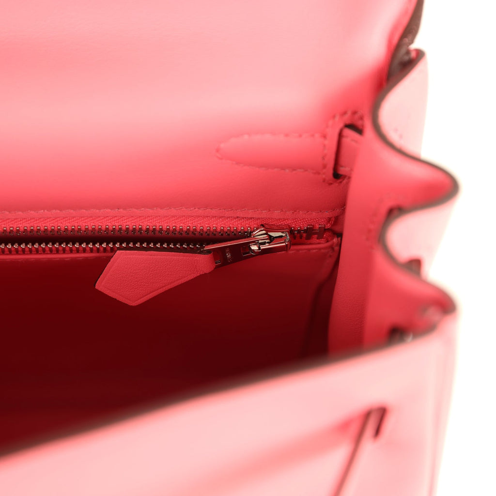 Kelly Retourne 25 Rose Azalee Swift Palladium Hardware