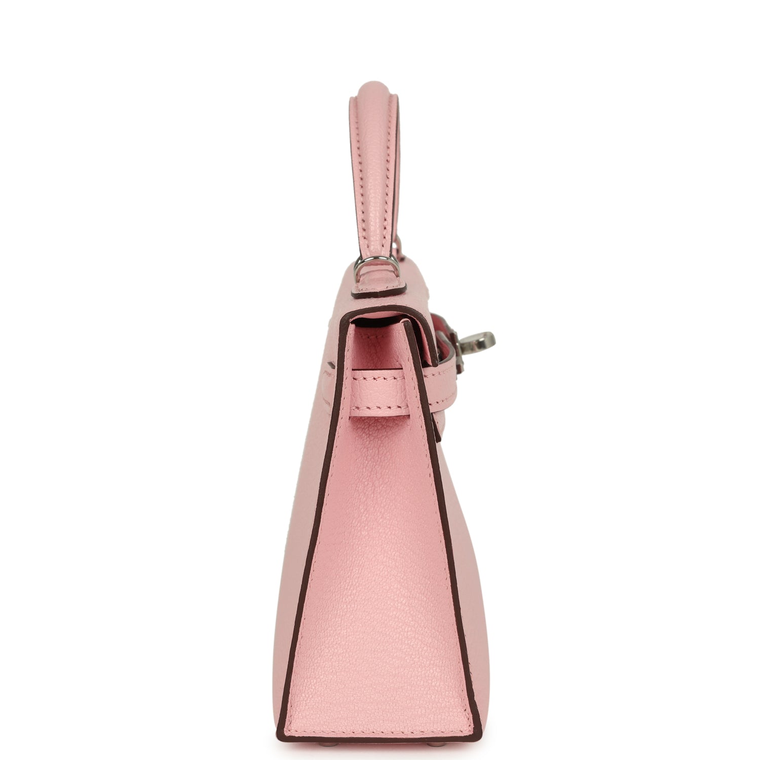 Kelly Sellier 20 Rose Sakura Chevre Mysore Palladium Hardware