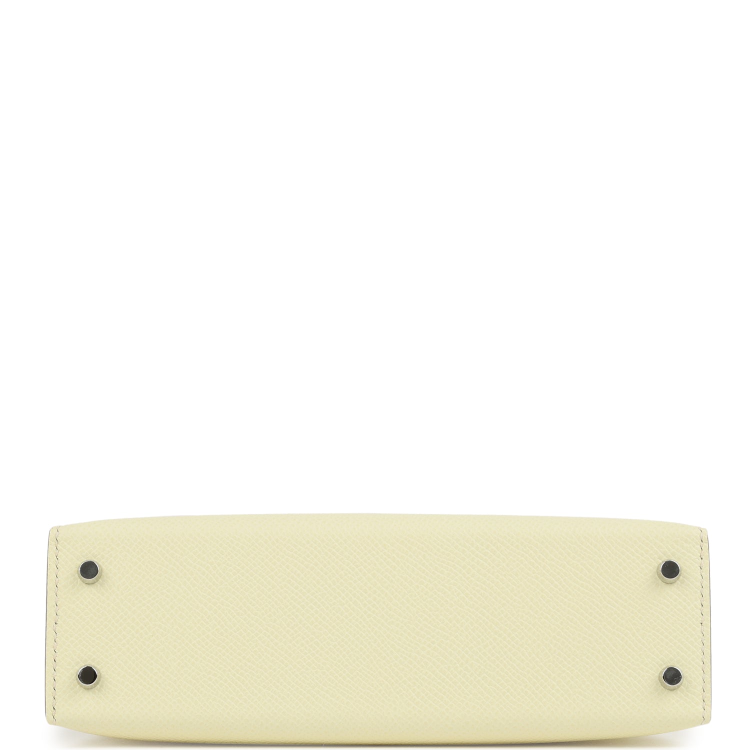 Kelly Sellier 20 Jaune Milton Epsom Palladium Hardware