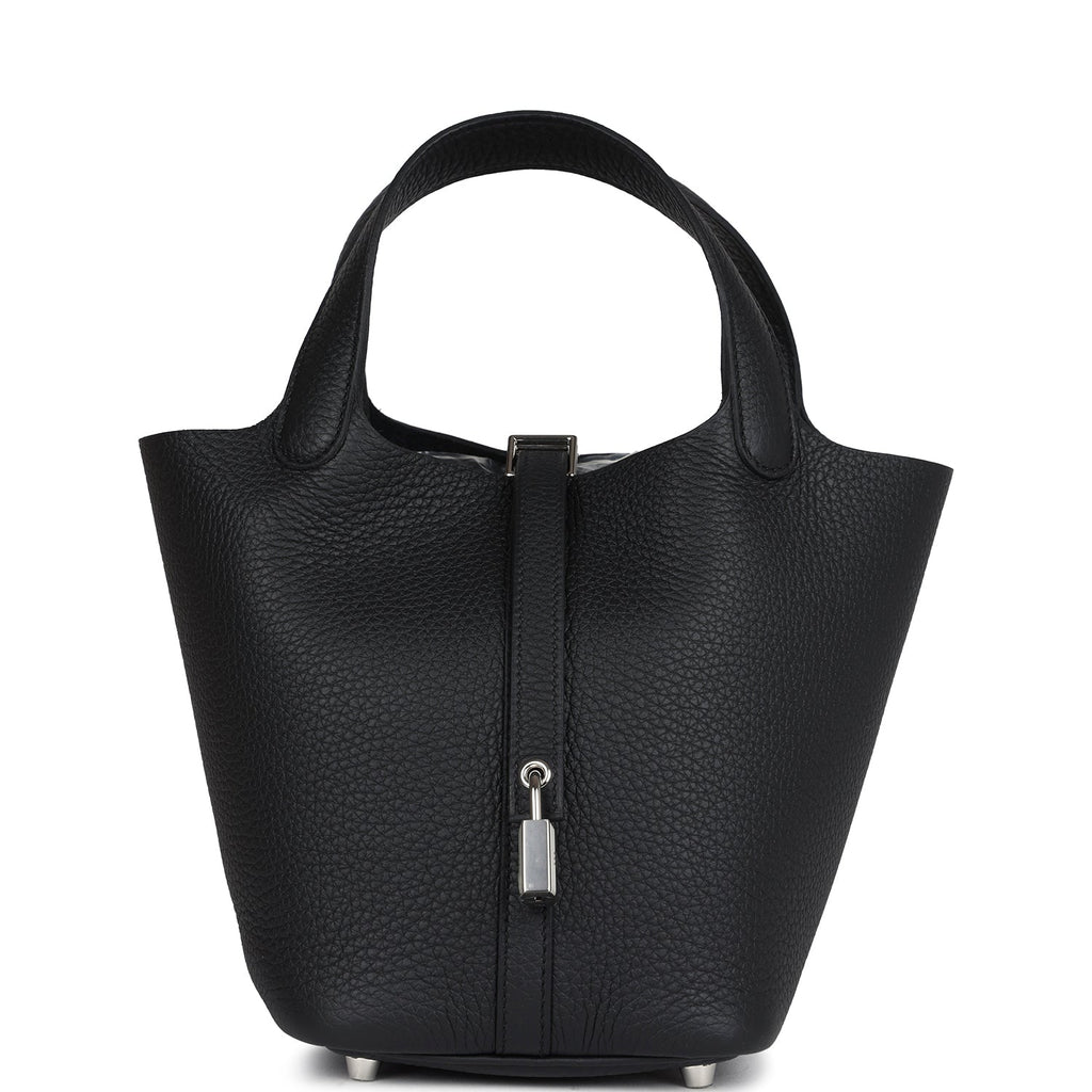 Picotin Lock 18 Black Clemence Palladium Hardware