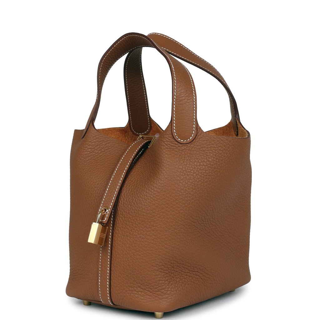 Picotin Lock 18 Gold Clemence Gold Hardware