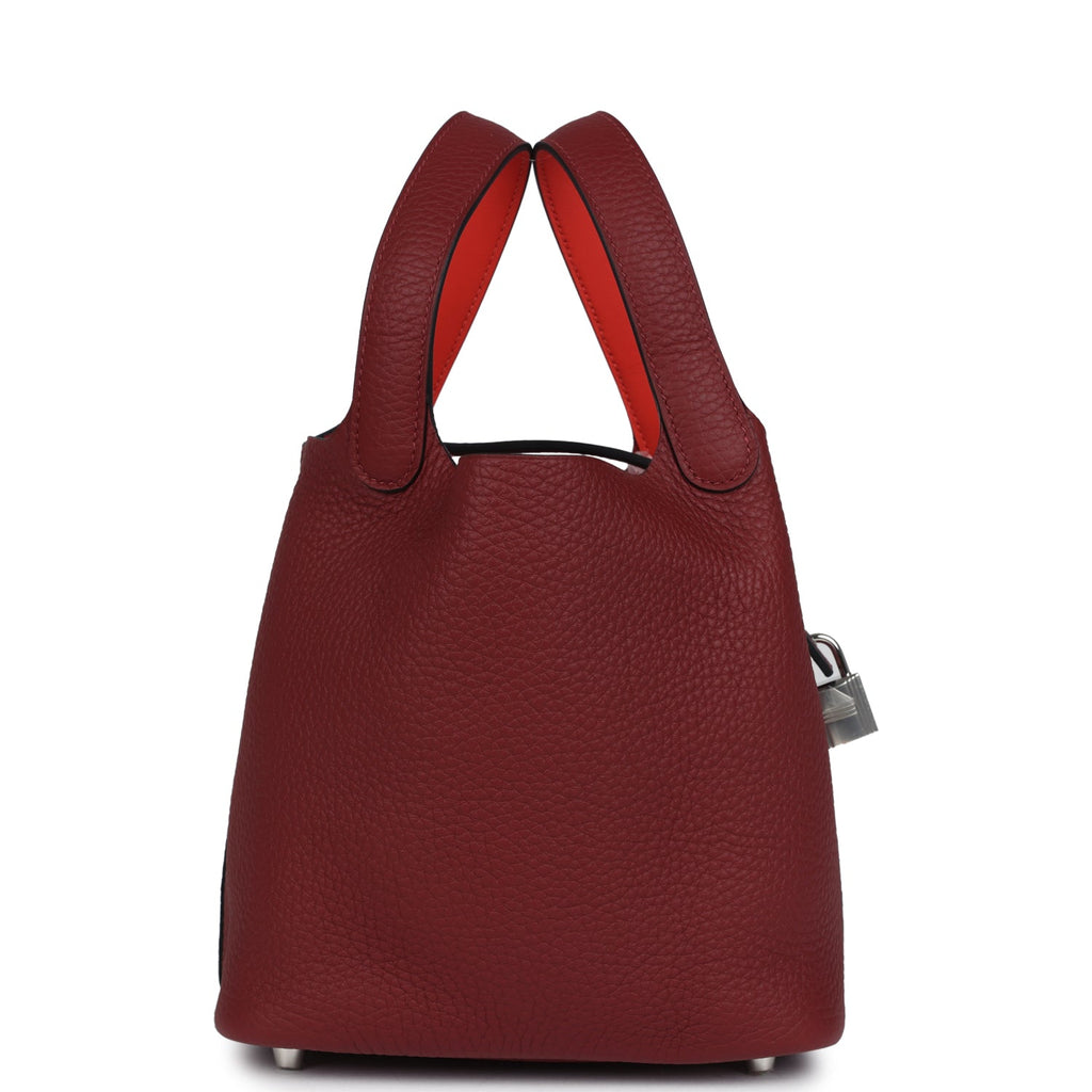 Picotin Lock 18 Eclat Rouge H Clemence Palladium Hardware