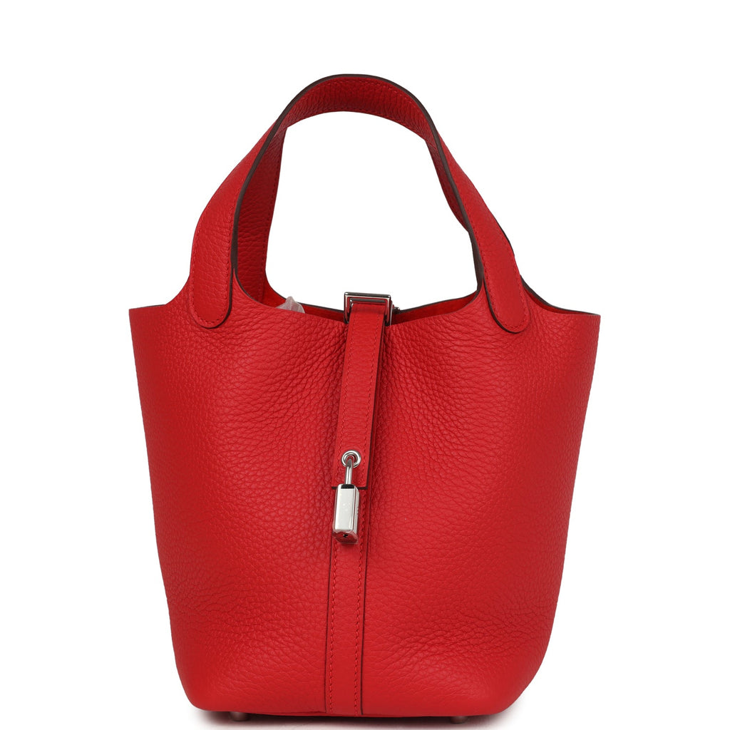 Picotin Lock 18 Rouge Radieux Clemence Palladium Hardware
