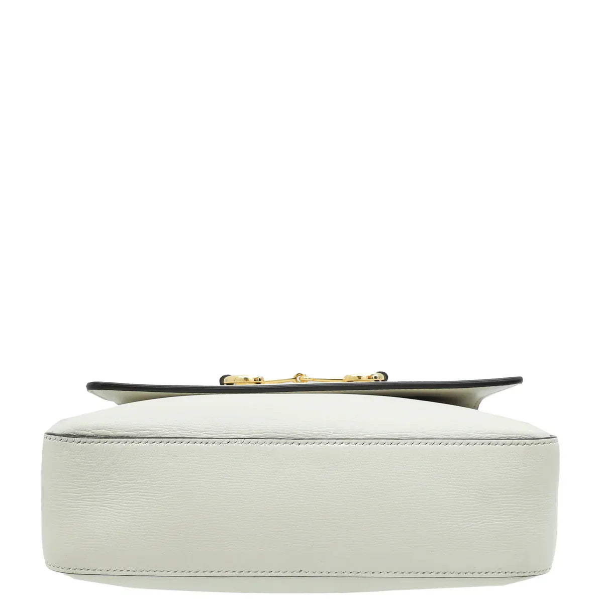 Gucci White Horsebit 1955 Small Shoulder