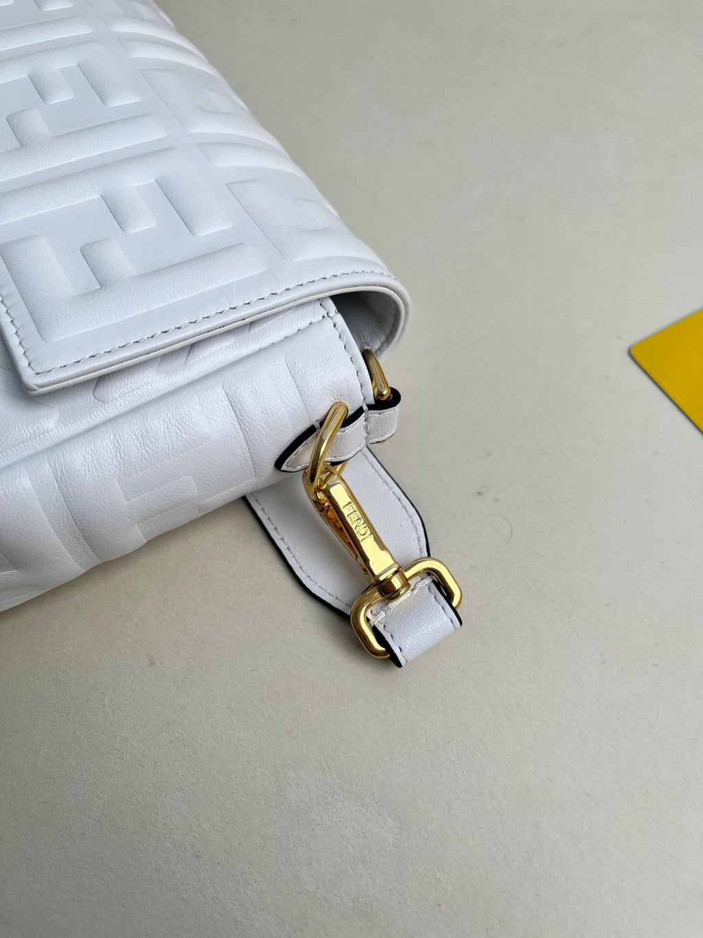White Flap Shoulder Bag
