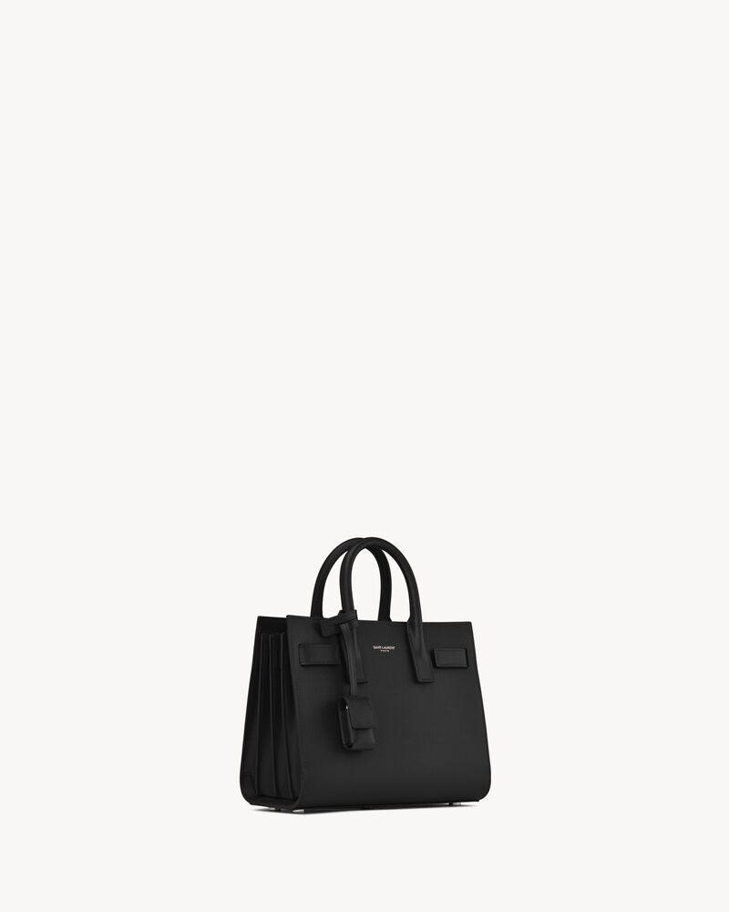 Saint Laurent Sac De Jour In Grained Leather - Nano