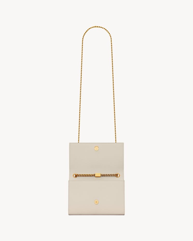 Saint Laurent Kate Small In Grain De Poudre Embossed Leather