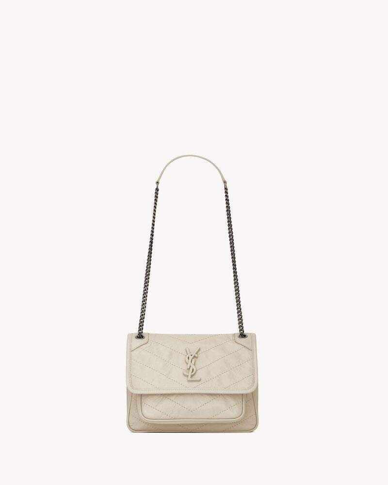 Saint Laurent Niki Baby In Vintage Leather
