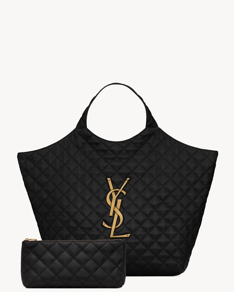 Saint Laurent Icare In Quilted Lambskin