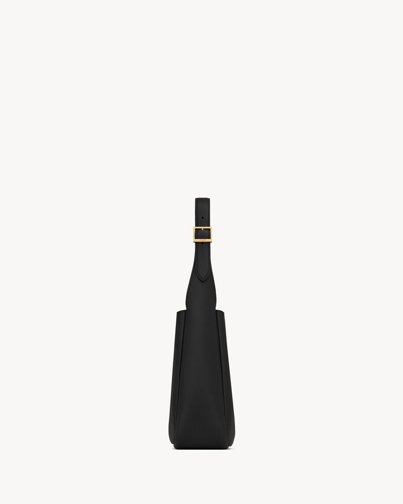 Saint Laurent Le 5 À 7 Supple Small In Grained Leather