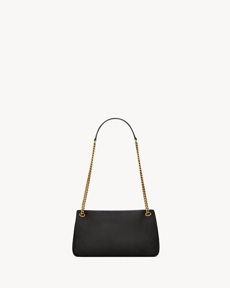 Saint Laurent Calypso Small In Plunged Lambskin