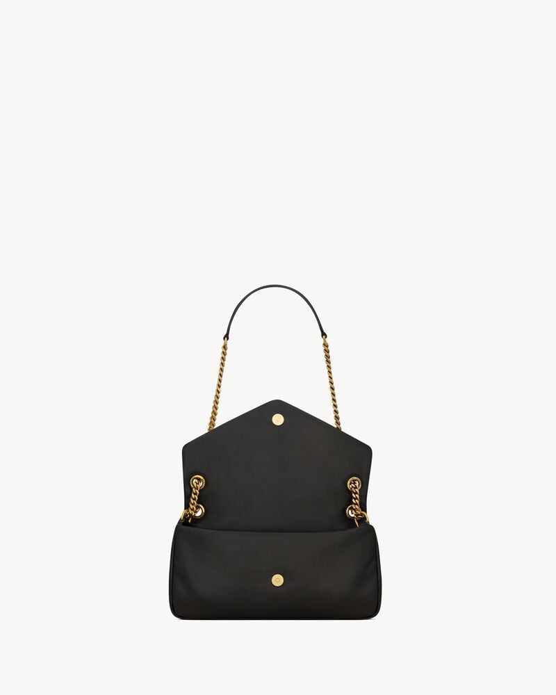 Saint Laurent Calypso Small In Plunged Lambskin